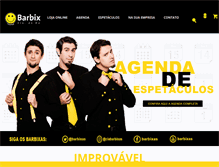 Tablet Screenshot of barbixas.com.br